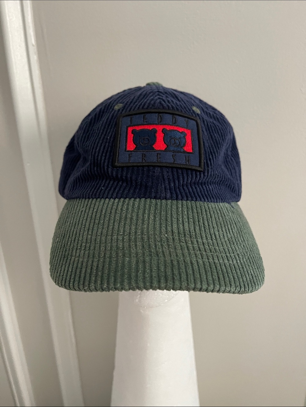 Teddy Fresh Two Teds Corduroy strapback cap